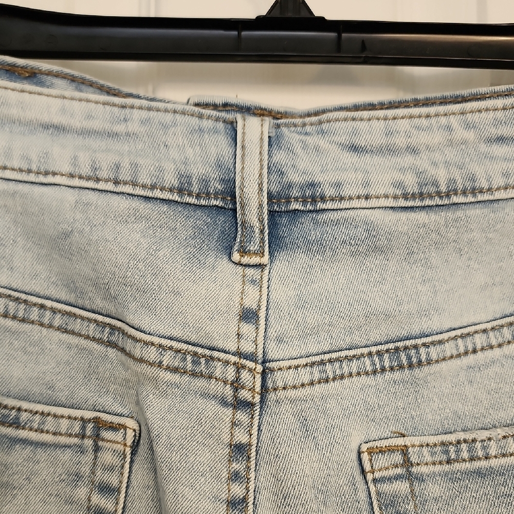 Size 21 Junior No Boundaries Light Blue Denim - Picture 10 of 14